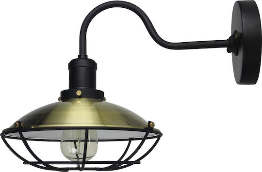 Alphab2b Lamp Wall Black 40x25x30cm Alphab2b Lamp Wall Black 40x25x30cm