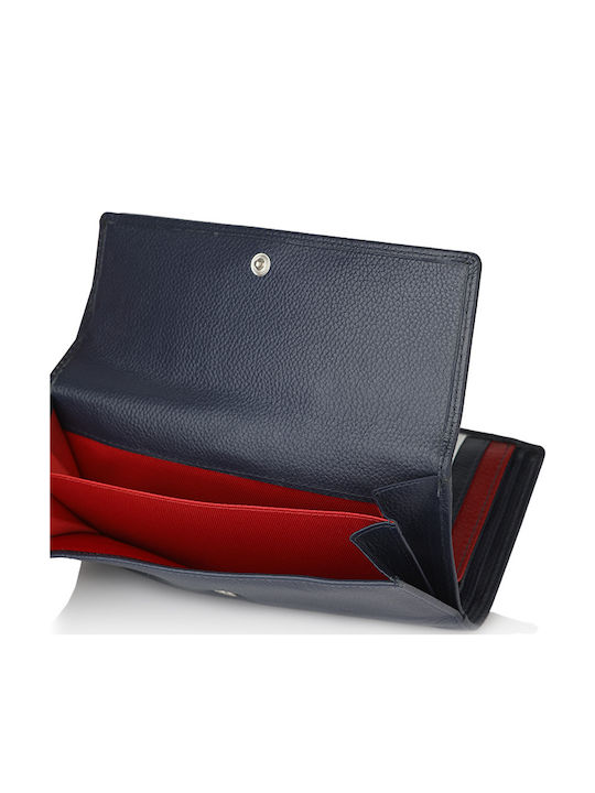 Large Women's Wallet Classic Navy Blue