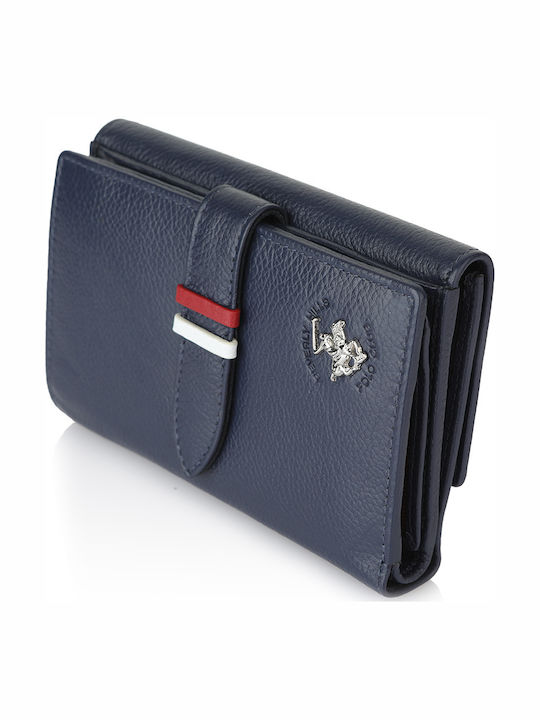 Large Women's Wallet Classic Navy Blue
