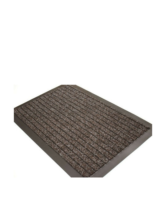 Eurofil Carpet with Non-Slip Underside Doormat Dura Καφέ 40x60εκ.