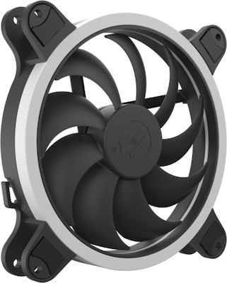 SilentiumPC Corona HP RGB Case Fan 140mm με Σύνδεση 3-Pin / 4-Pin PWM