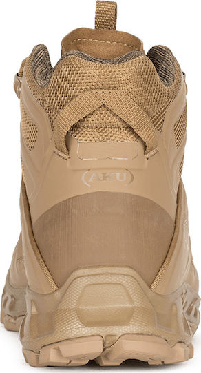 Aku Военни Боти До Глезена Selvatica Tactical Mid GTX 100% Водоустойчиви С Мембрана Gore-Tex Велурена Кафяви