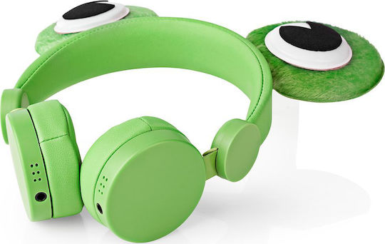 Nedis Animaticks Freddy Frog Cu fir Pentru copii On Ear Căști Verzi