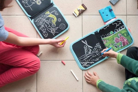 Jaq Jaq Bird Painting Color It & Go Erasable Book for Children 3+ years Years