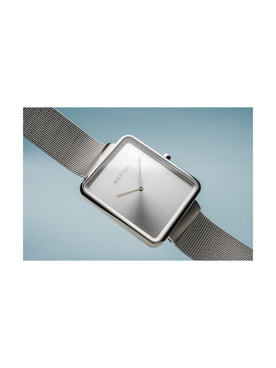 Bering Time Classic Ρολόι Μπαταρίας με Μεταλλικό Μπρασελέ