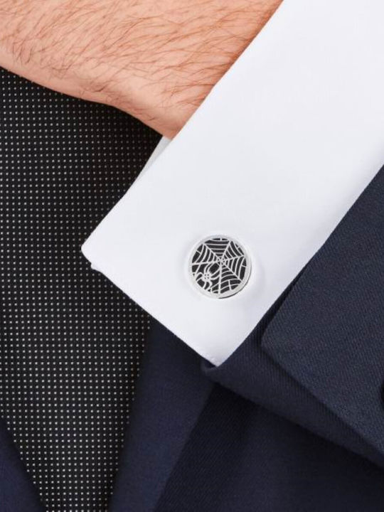 MontBlanc Spider Μανικετόκουμπα από Ασήμι