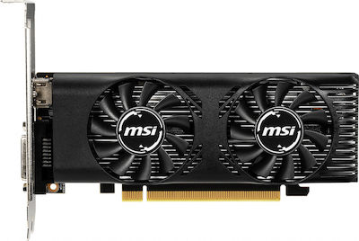 MSI GeForce GTX 1650 4GB GDDR5 4GT LP OC Κάρτα Γραφικών