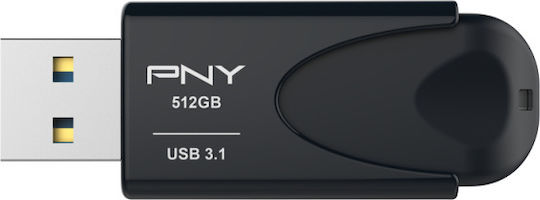 PNY Attaché 4 512GB USB 3.1 Stick Negru
