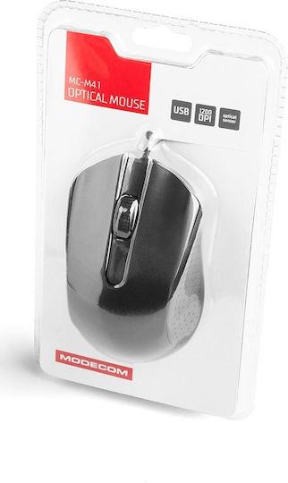 Modecom MC-M4.1 Cu fir Mouse Negru