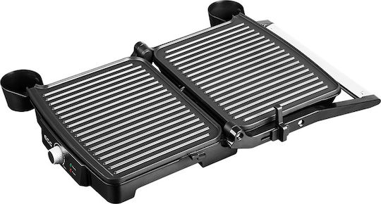 ECG KG 100 Sandwich Maker Grill 2000W Gray