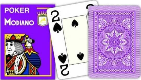 Modiano Poker 4 Jumbo Plastic Card Deck 300484