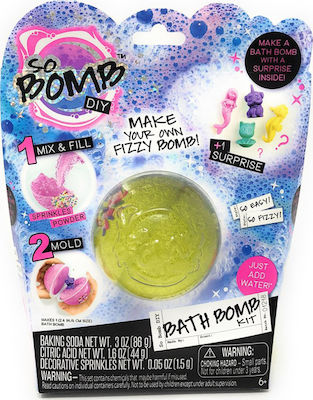 AS Artizanat pentru Copii So Bomb DIY Bath Bomb pentru Copii 6++ Ani (Diverse modele) 1 buc