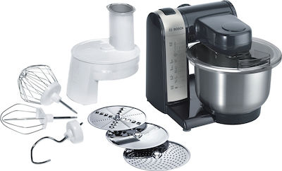 Bosch Κουζινομηχανή 600W με Ανοξείδωτο Κάδο 3.9lt