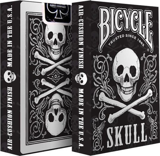 Bicycle Skull Колекционерска Тесте Пластмасово покритие
