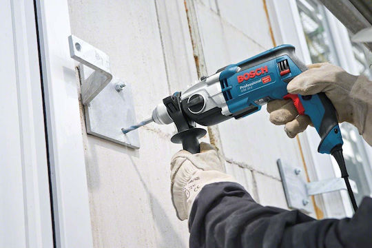 Bosch GSB 20-2 Professional Schlag Bohrer 850W mit Koffer und mit Satz mit 7 Schreibfedern