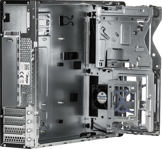 Akyga AK-502-02BK Mini Tower Κουτί Υπολογιστή Μαύρο
