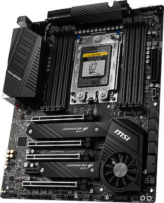 MSI TRX40 Pro WiFi ATX Дънна платка с AMD sTRX4 Гнездо