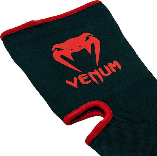 Venum Kontact Ankle Guards Adults Black/Red