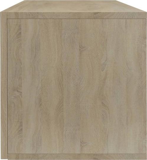 vidaXL with 1 Shelves Sonoma Oak 71x36x34cm