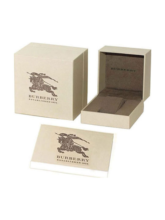 Burberry Γυναικείο Ρολόι 32mm Μπαταρίας με Ροζ Χρυσό Μεταλλικό Μπρασελέ