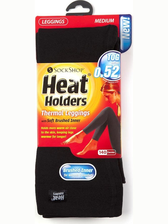 Heat Holders Tights Γυναικείο Ισοθερμικό Παντελόνι Μαύρο