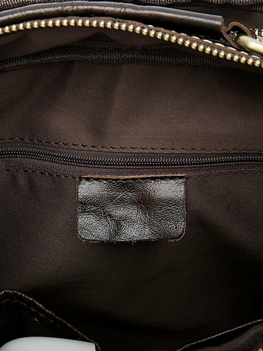 Leather Men's Bag Shoulder / Crossbody Brown