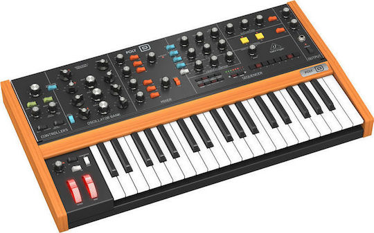 Behringer Synthesizer Poly D με 37 Δυναμικά Πλήκτρα Πορτοκαλί