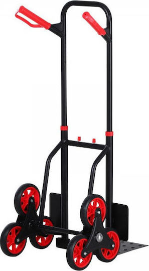Durhand Transport Trolley Durhand Foldable for Weight Load up to 200kg Black