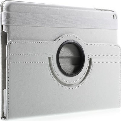 Rotating Flip Cover Synthetic Leather Rotating White (iPad 2017/2018 9.7")