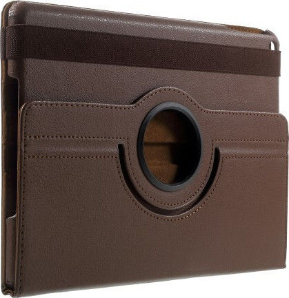 Rotating Flip Cover Rotating Brown (iPad 2017/2018 9.7")