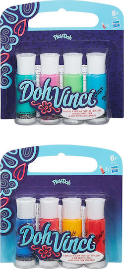 Hasbro Painting Play Doh Dohvinci Deco Pop 4 Pieces for Children 6+ Years (Multi Designs) 4 Pieces