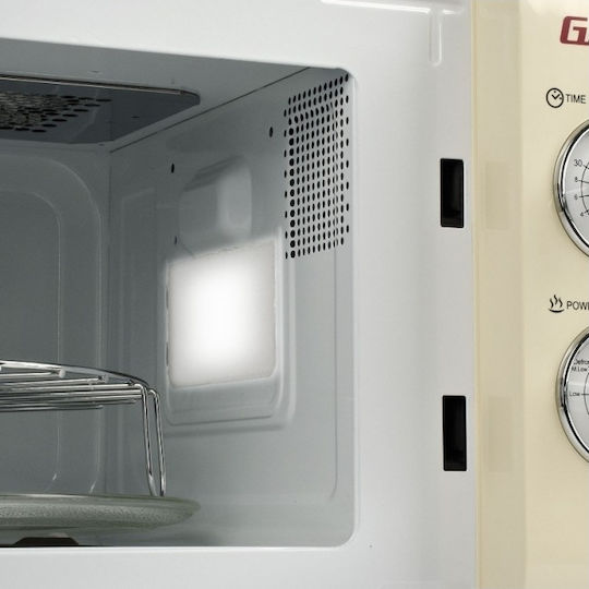 Girmi FM-2105 Microwave Oven with Grill 20lt Beige