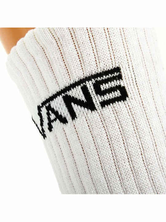 Vans Classic Crew Men's Solid Color Socks White 3Pack
