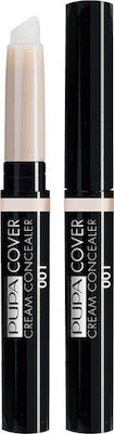 Pupa Cover Cream Concealer 001 Light Beige 2.4ml