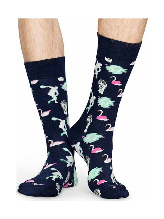 Happy Socks Park Ανδρικές Κάλτσες με Σχέδια Πολύχρωμες
