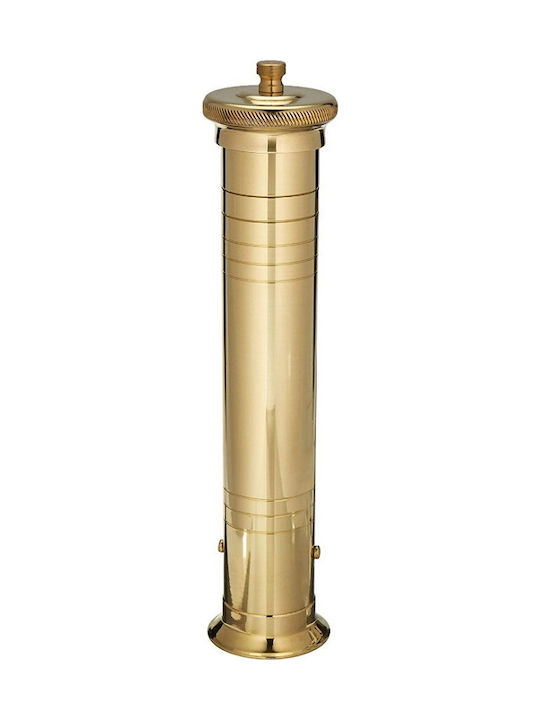 Brass Pepper Mill Μύλος Πιπεριού Ορειχάλκινος Αlexander 33εκ. Set Manual Râșnițe Condimente Metalice 33cm 1buc