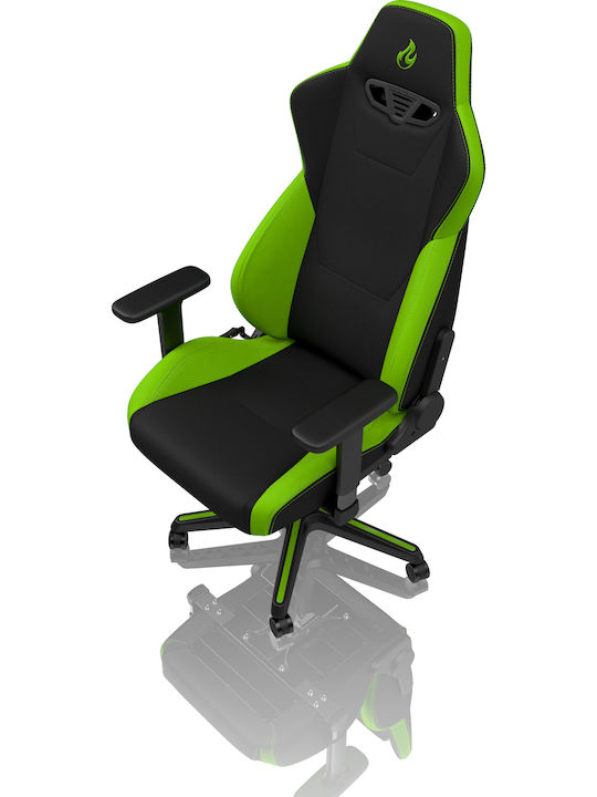 Nitro Concepts S300 Υφασμάτινη Καρέκλα Gaming με Ρυθμιζόμενα Μπράτσα Πράσινη