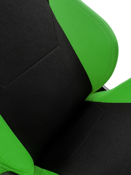 Nitro Concepts S300 Υφασμάτινη Καρέκλα Gaming με Ρυθμιζόμενα Μπράτσα Πράσινη