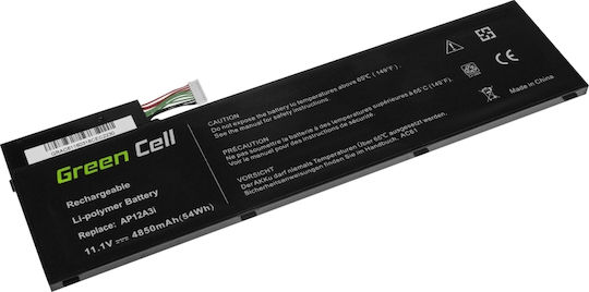 Green Cell Compatible Battery for Acer Aspire Timeline Ultra M3-581TG/M5-481TG/M5-581TG with 4850mAh