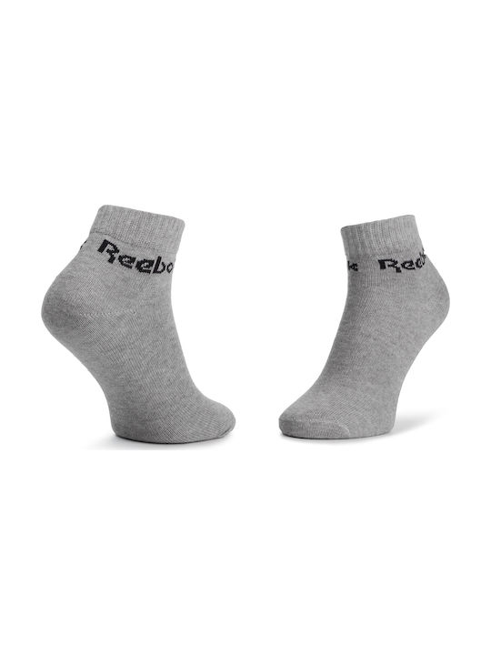 Reebok Active Core Αθλητικές Κάλτσες Πολύχρωμες 3 Ζεύγη