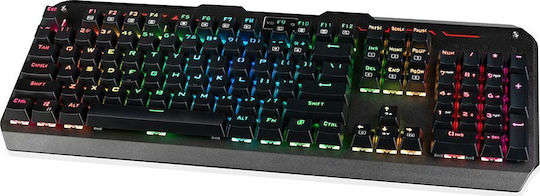 Modecom Volcano Hammer RGB Gaming-Tastatur mit Outemu Blau Schaltern und RGB-Beleuchtung (Englisch US)
