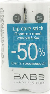 Babe Laboratorios SPF20 Set Lippen Balsam SPF20 4gr