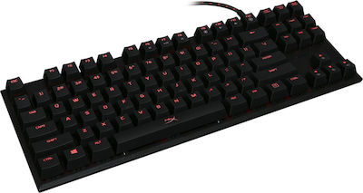 HyperX Alloy FPS Pro Gaming Πληκτρολόγιο Tenkeyless με Cherry MX Blue διακόπτες και Φωτιζόμενα πλήκτρα (Αγγλικό US)