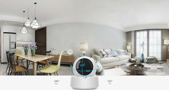 Sonoff GK-200MP2-B IP Surveillance Camera Wi-Fi Full HD 1080p with Two-Way Communication