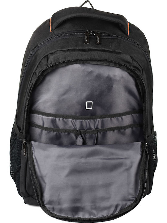 American Tourister At Work Τσάντα Πλάτης για Laptop 17.3" Black/Orange