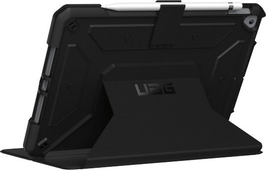 UAG Metropolis Flip Cover Durable Black for iPad 2019/2020/2021 10.2''