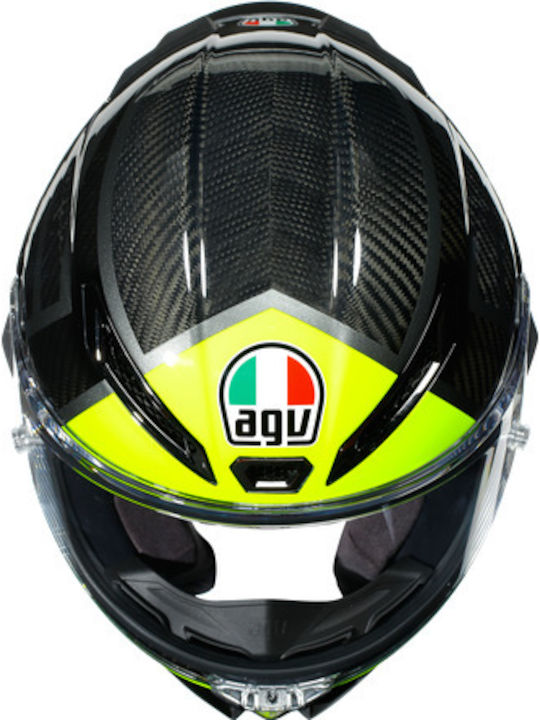 AGV Pista GP RR Top Full Face Helmet with Pinlock DOT / ECE 22.05 1450gr Performance Carbon/Red 216031D0MY-002