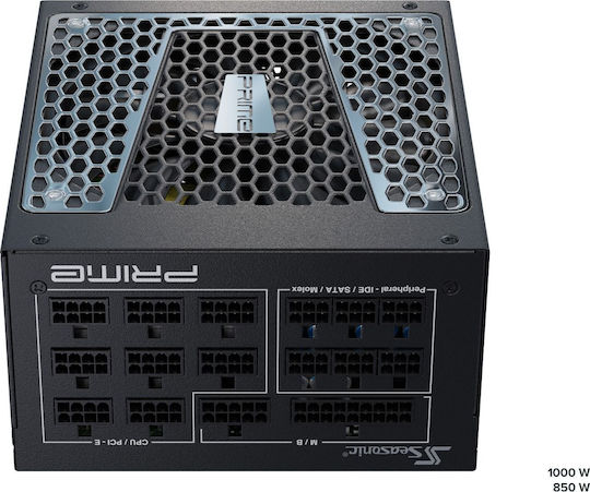 Seasonic Prime TX 1000W Μαύρο Τροφοδοτικό Υπολογιστή Full Modular 80 Plus Titanium