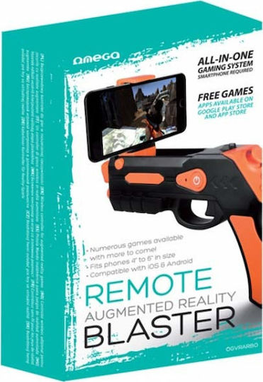 Omega AR Blaster Ασύρματο Gamepad για Android / iOS Black & Red