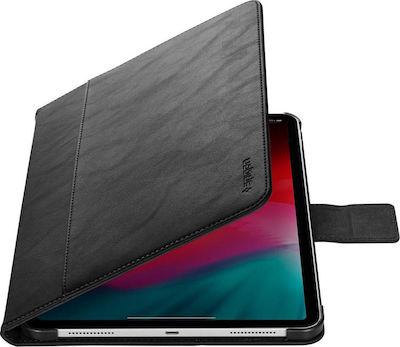 Spigen Stand Folio Klappdeckel Synthetisches Leder Schwarz (iPad Pro 2018 11") 067CS25644